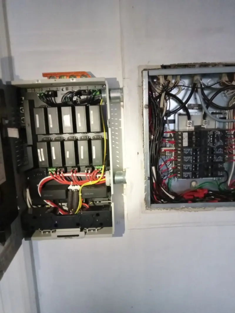 Electrical panel upgrade completed for Electrical Troubleshooting in Champion